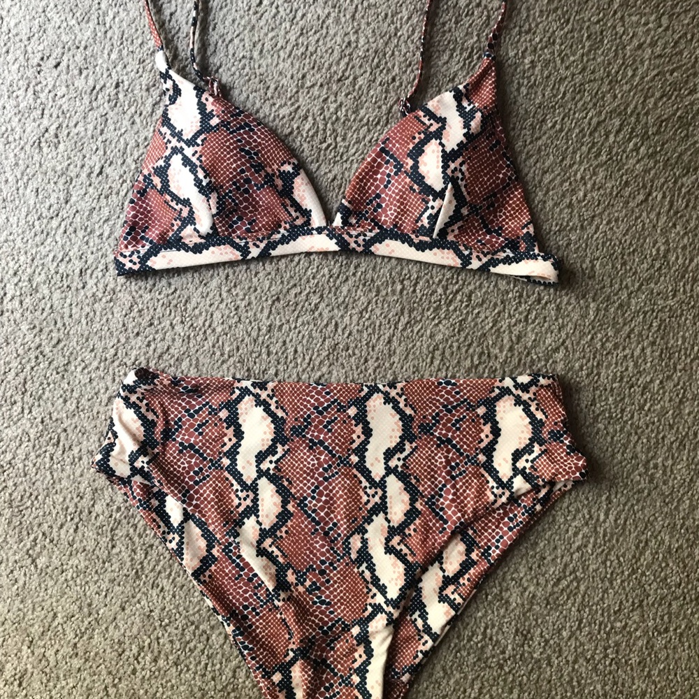 Snakeskin Bikini